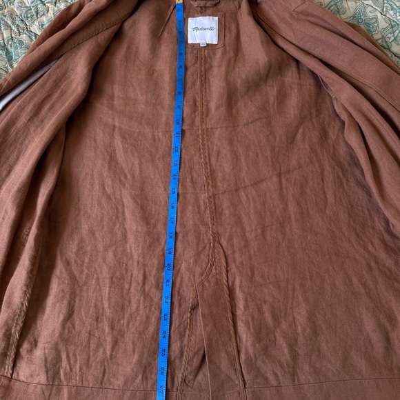 Madewell linen Blazer with Relaxed Fit and Notched Lapel - Picture 7 of 12